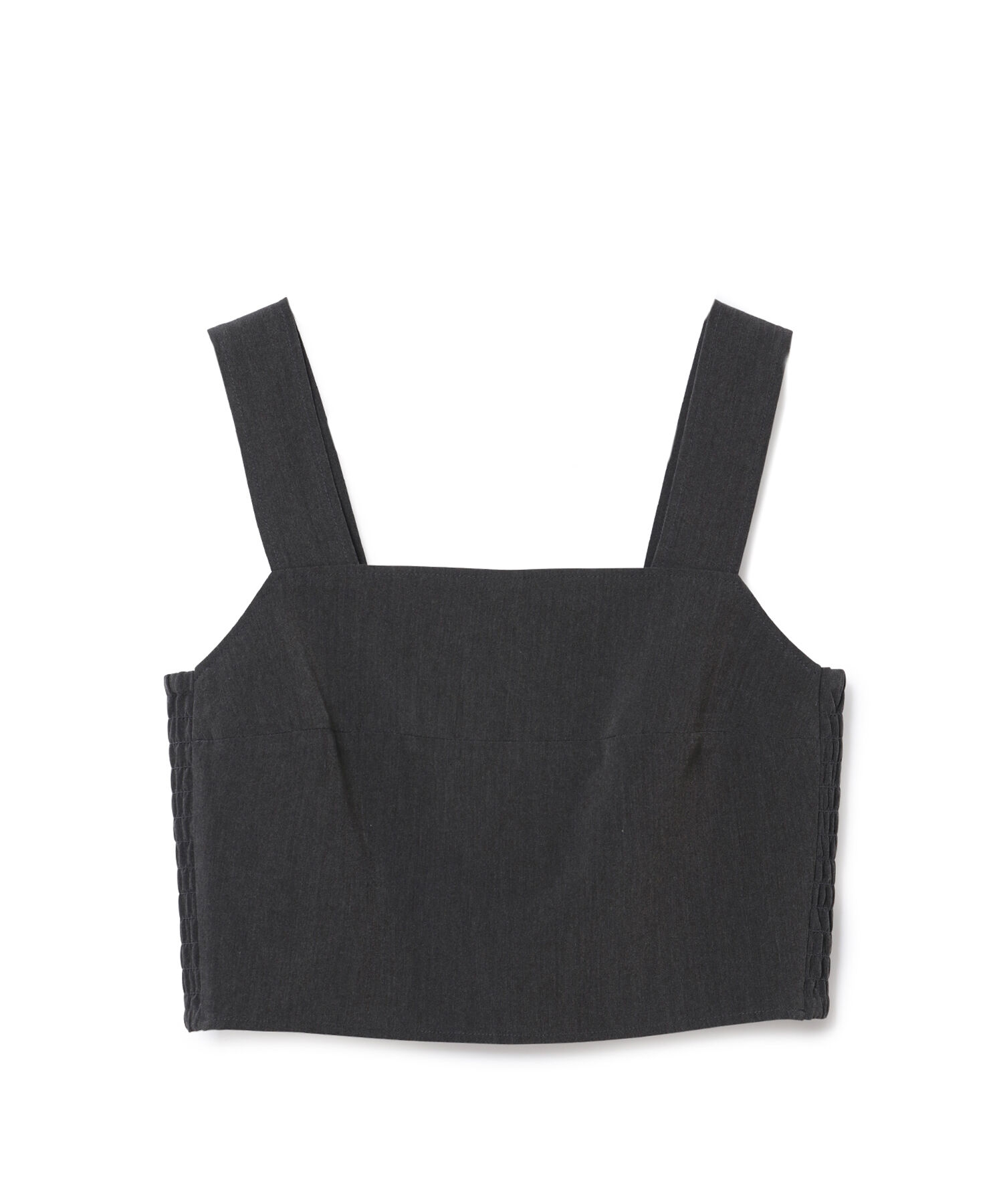 VIS「【高橋愛さんコラボ】セットアップでも1枚でも着られる、ビスチェトップス【セットアップ対応】」|ベスト・ジレ|