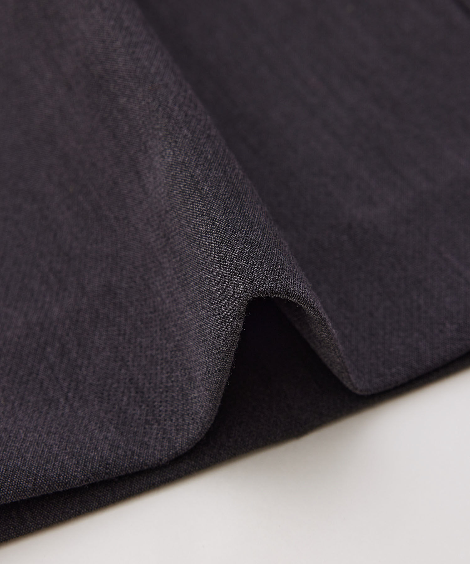 VIS「【洗える・防シワ】美easy裏起毛ワイドパンツ」|スラックス|