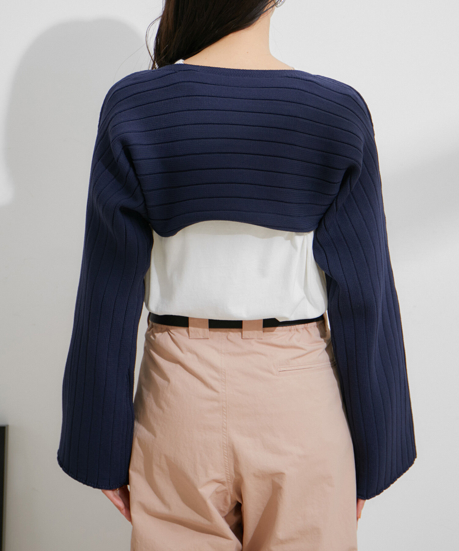 VIS「【STAYC/SIEUN着用】レイヤードニットプルオーバー」|ニット・セーター|