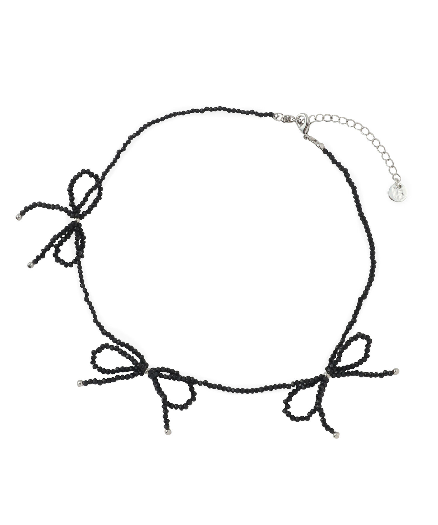 VIS「ビーズリボンネックレス」|ネックレス|