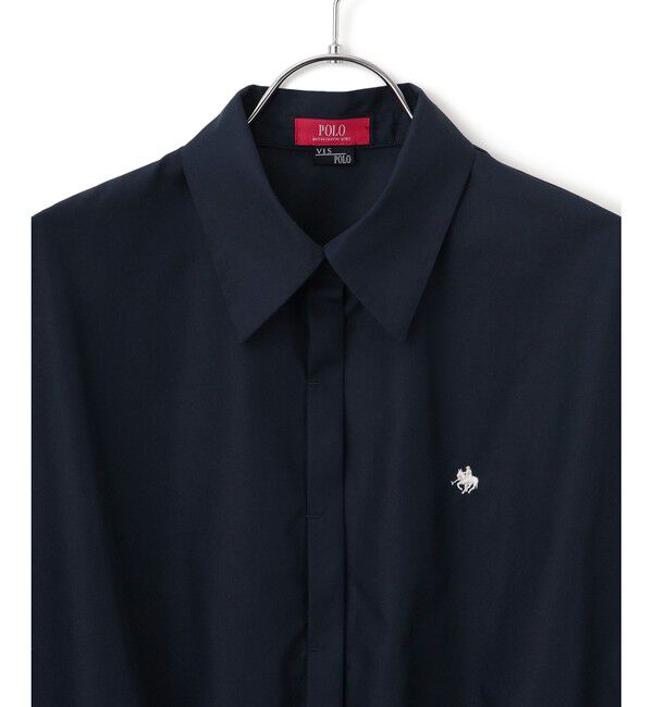 VIS「【POLO BCS】VIS別注フレンチスリーブドローストリングシャツ」|シャツ・ブラウス|