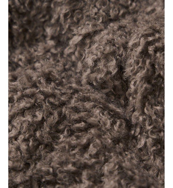 VIS「ブローチ付きアソートファーブルゾン」|ブルゾン・スタジャン|