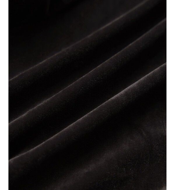 VIS「刺繍アソートベロアキャミワンピース/2WAY」|ワンピース|