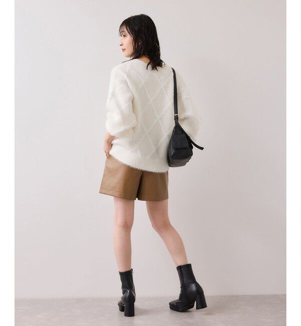 VIS「レザーショートパンツ」|チノ|