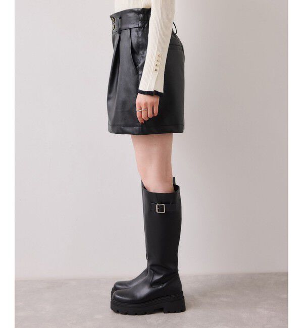 VIS「レザーショートパンツ」|チノ|