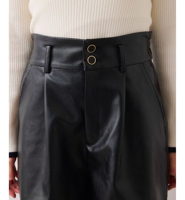 VIS「レザーショートパンツ」|チノ|