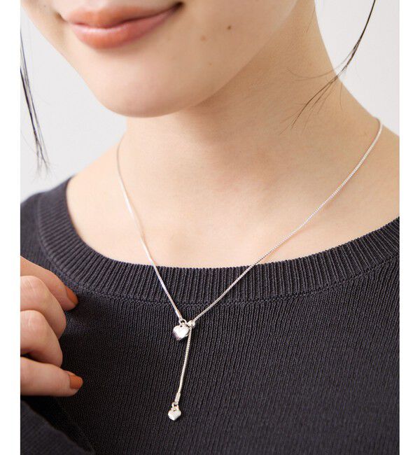 VIS「ハートドロップネックレス」|ネックレス|
