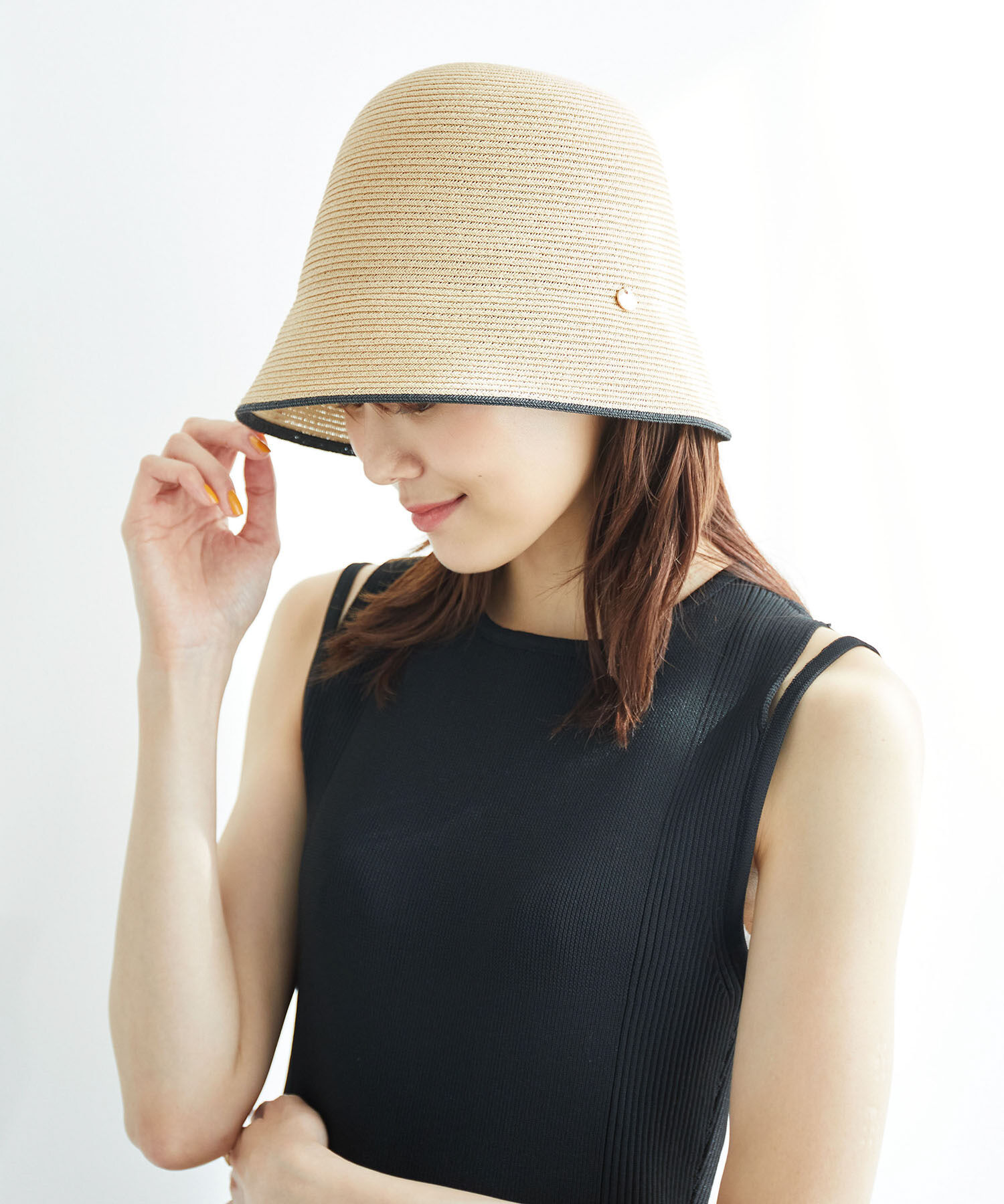 ROPE PICNIC PASSAGE「ウォッシャブルブレードベルハット」|ハット|ベージュ(27)