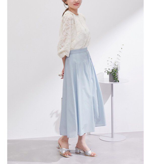 Rope&rsquo;Picnic「ランダムタックスカート」|スカート|