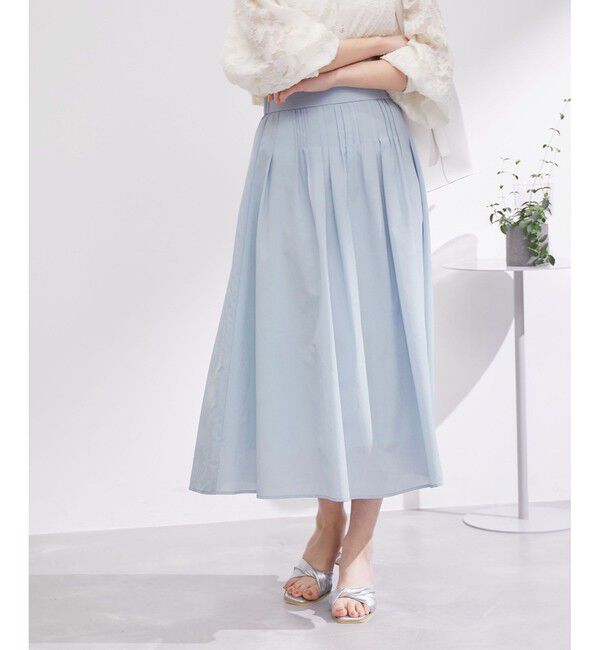 Rope&rsquo;Picnic「ランダムタックスカート」|スカート|