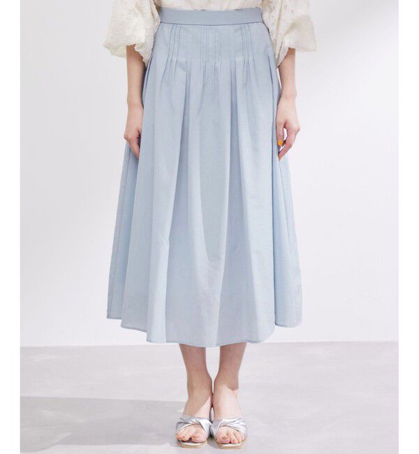 Rope&rsquo;Picnic「ランダムタックスカート」|スカート|