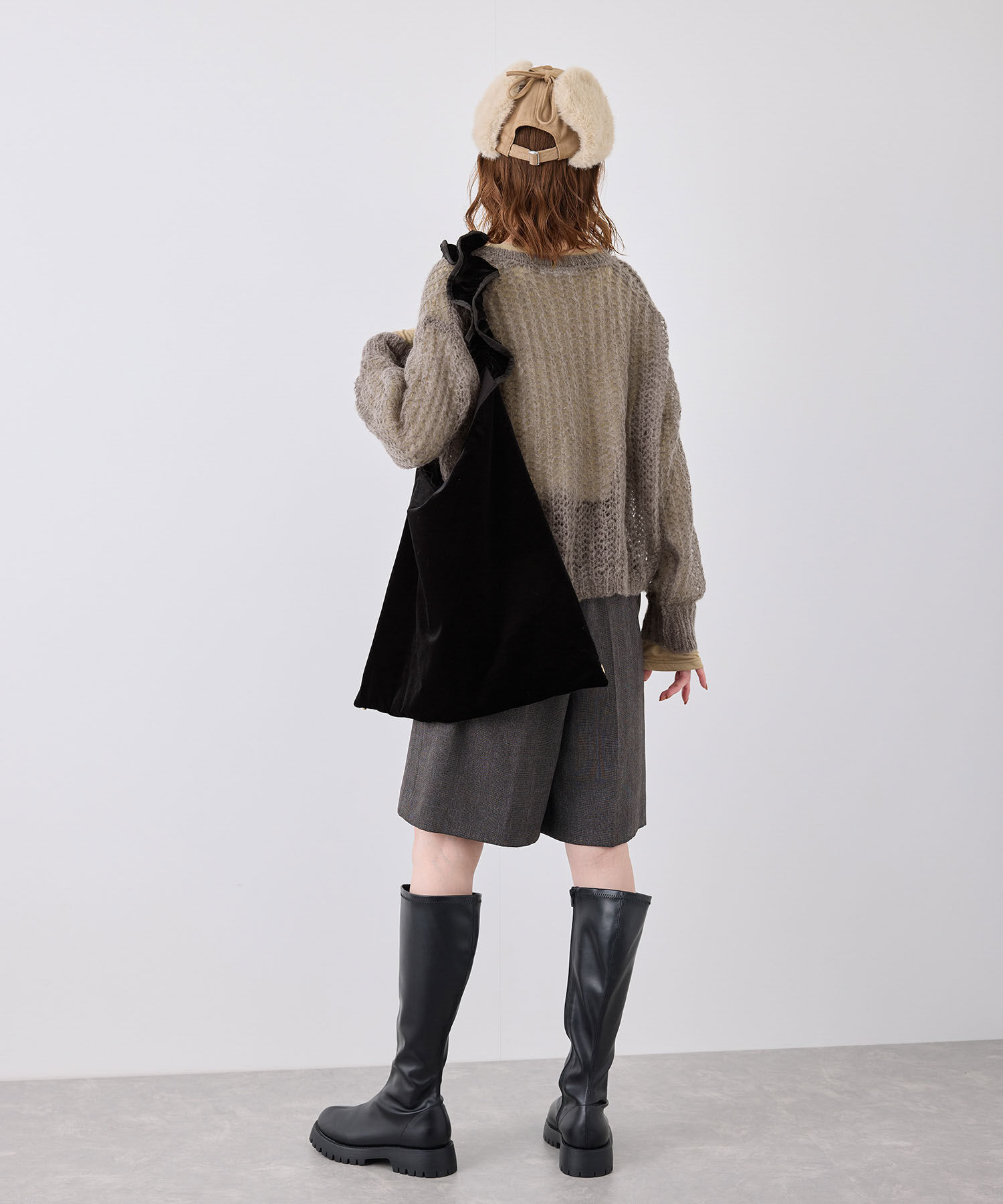 Rope&rsquo;Picnic「シアーモヘア混ニットプルオーバー」|ニット・セーター|