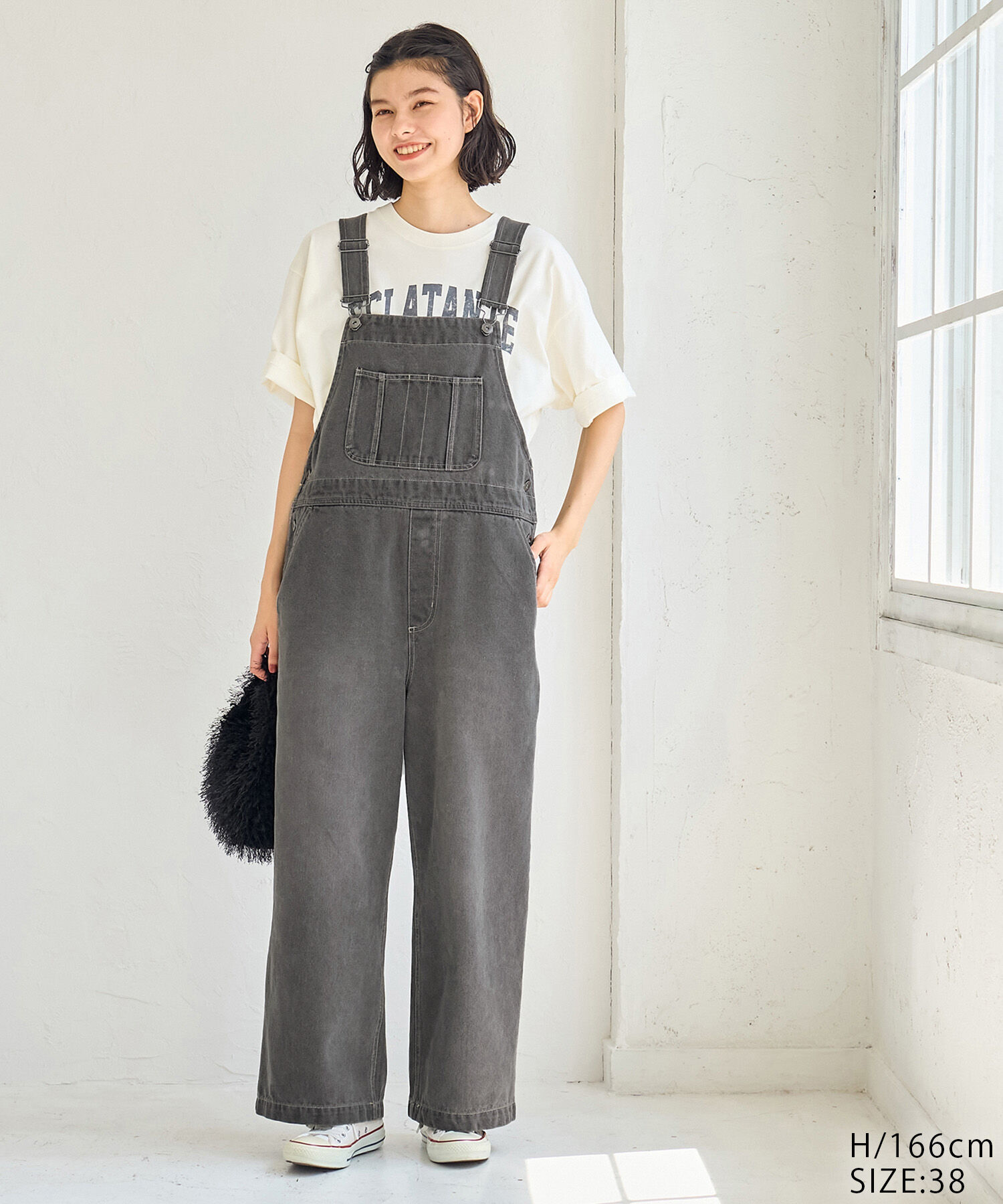 ROPE' PICNIC R「デニムオーバーオール」|オールインワン|