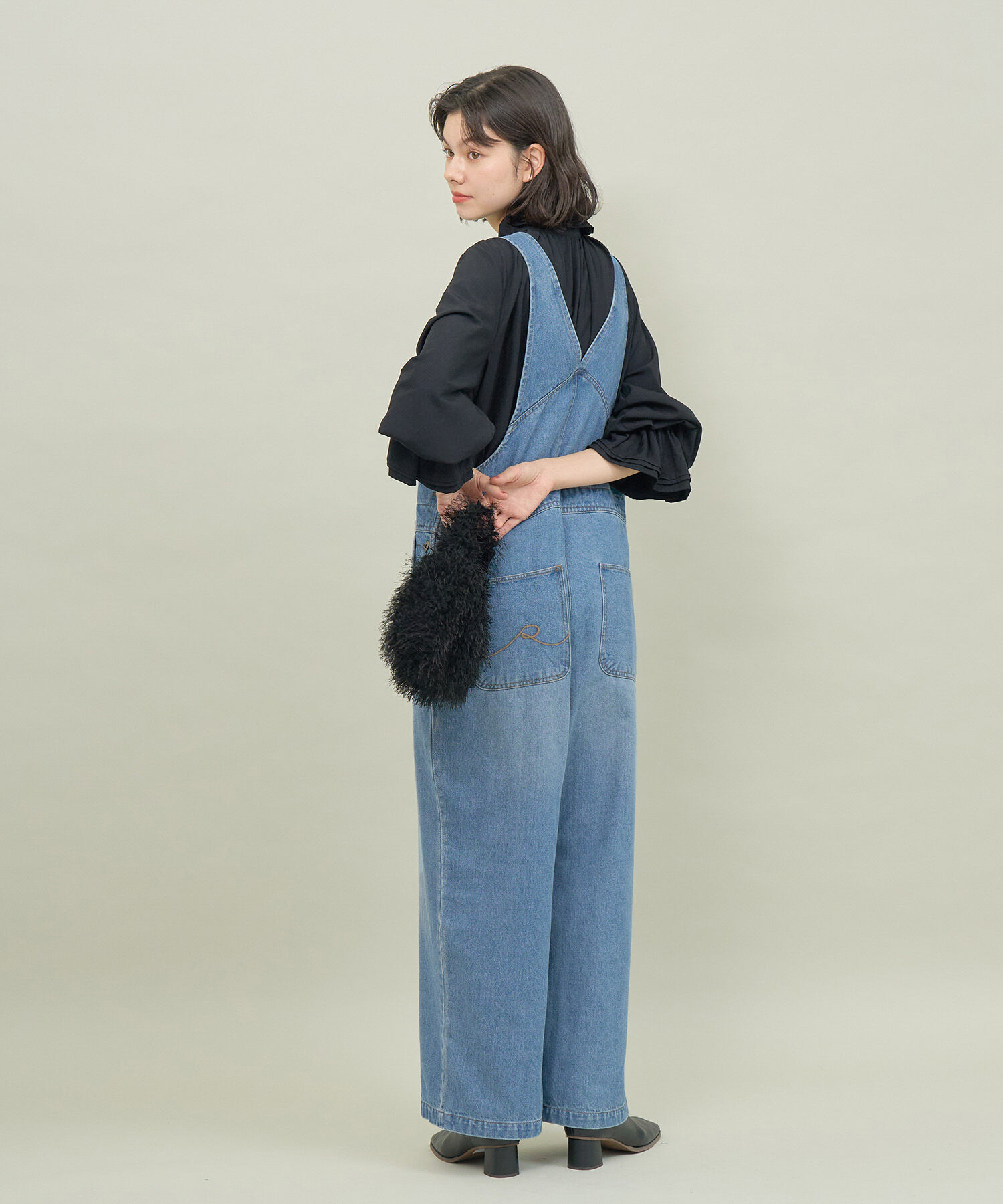 ROPE' PICNIC R「デニムオーバーオール」|オールインワン|