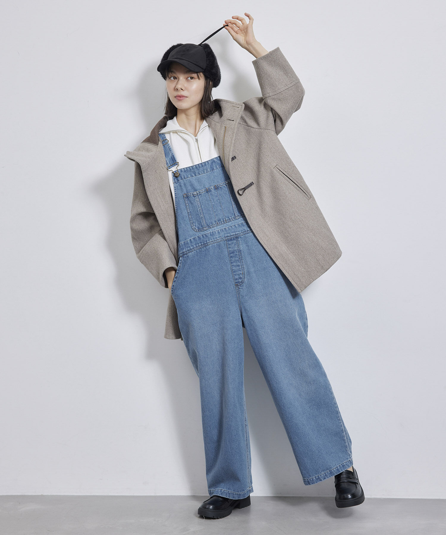 ROPE' PICNIC R「デニムオーバーオール」|オールインワン|
