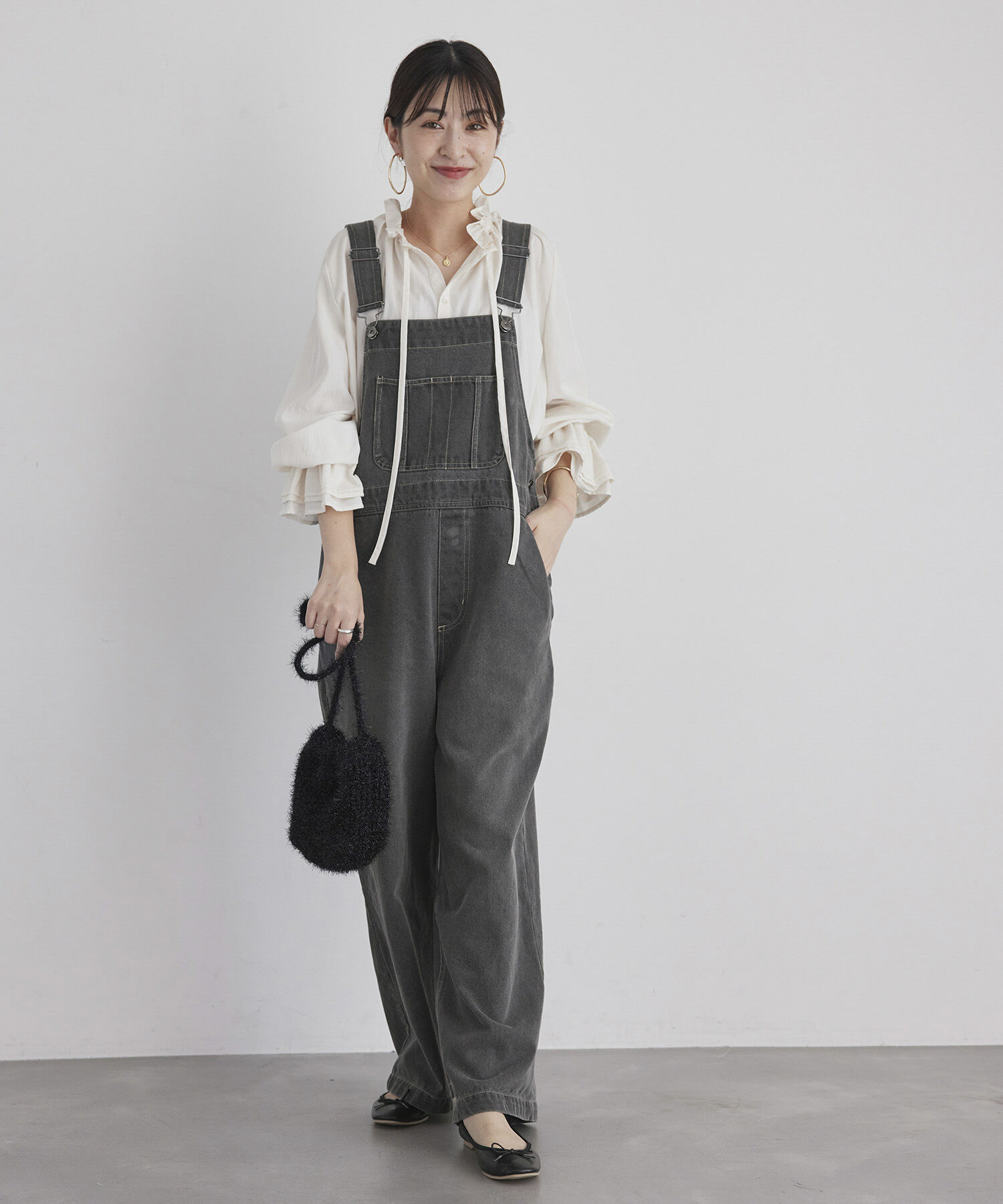 ROPE' PICNIC R「デニムオーバーオール」|オールインワン|