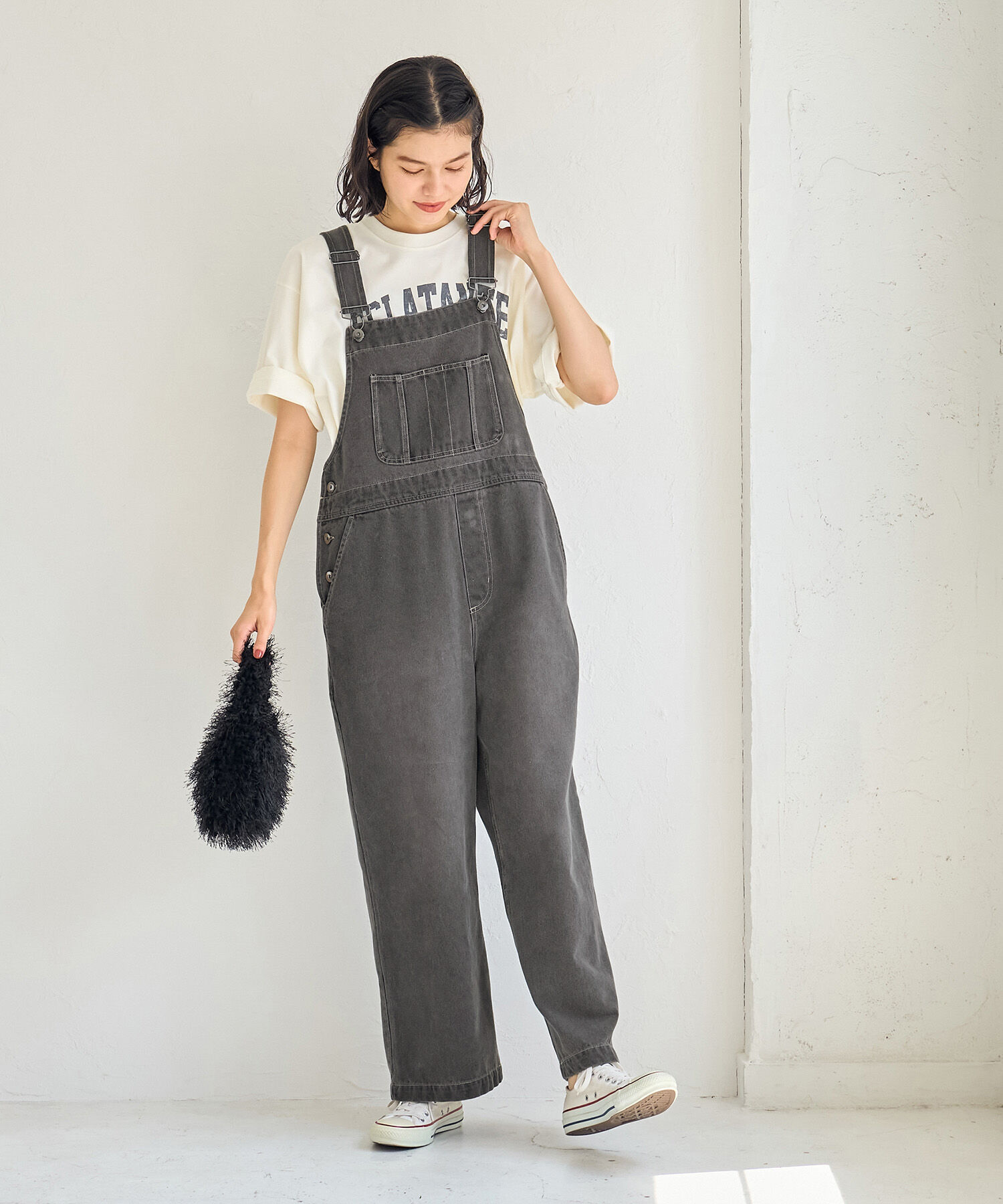 ROPE' PICNIC R「デニムオーバーオール」|オールインワン|