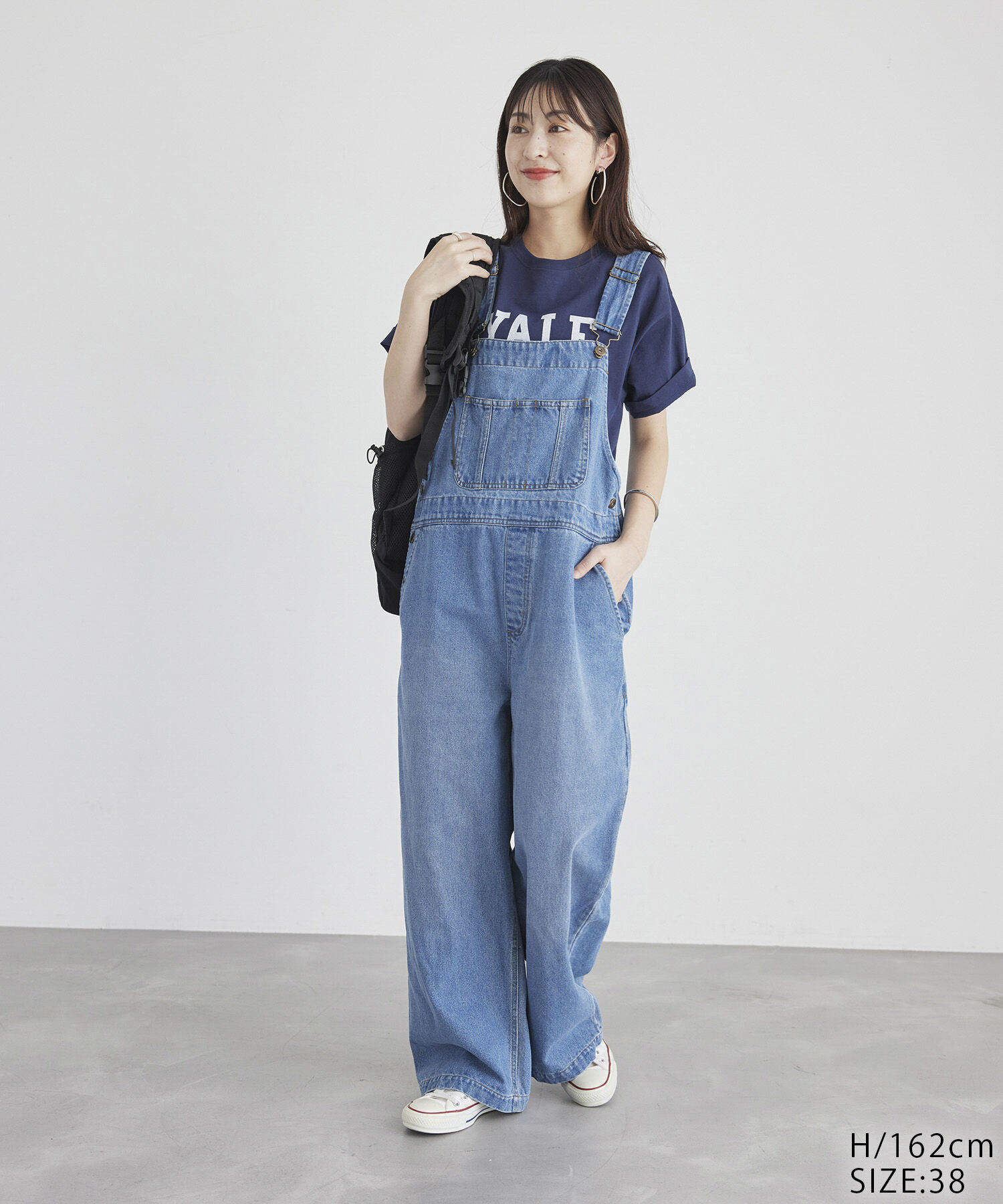 ROPE' PICNIC R「デニムオーバーオール」|オールインワン|
