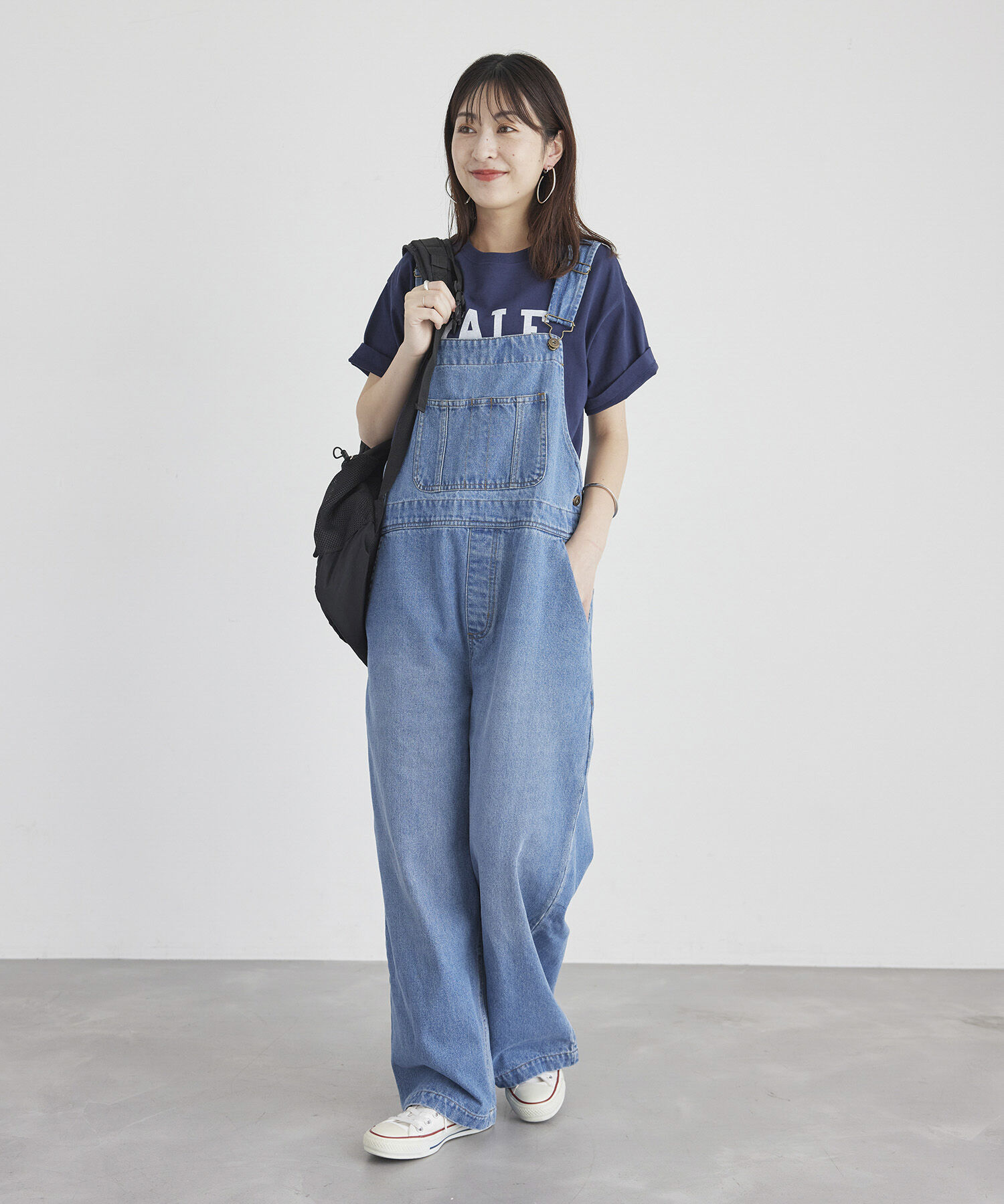 ROPE' PICNIC R「デニムオーバーオール」|オールインワン|