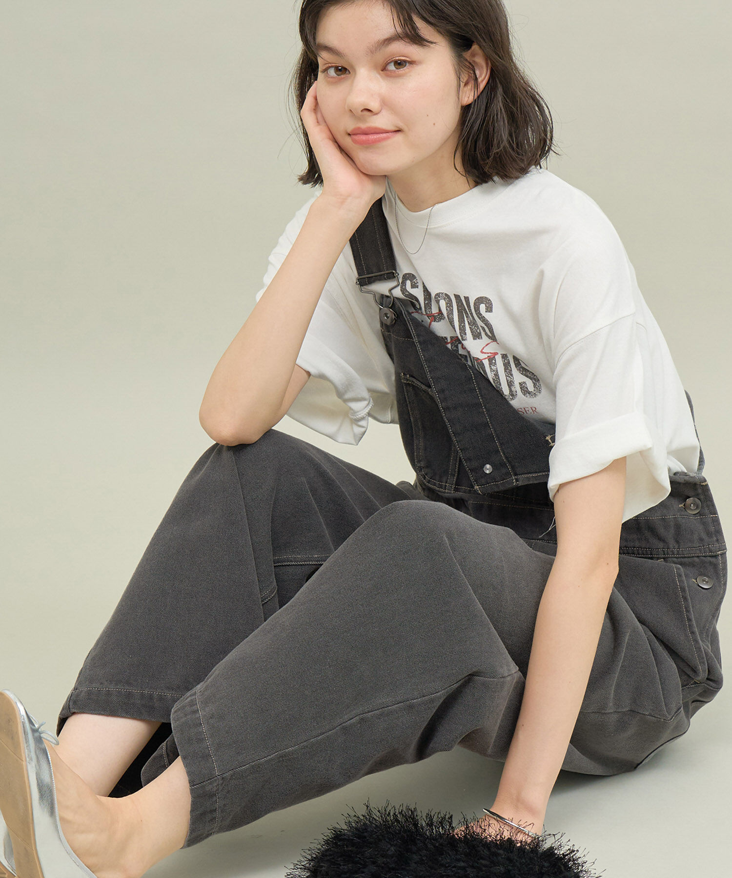 ROPE' PICNIC R「デニムオーバーオール」|オールインワン|