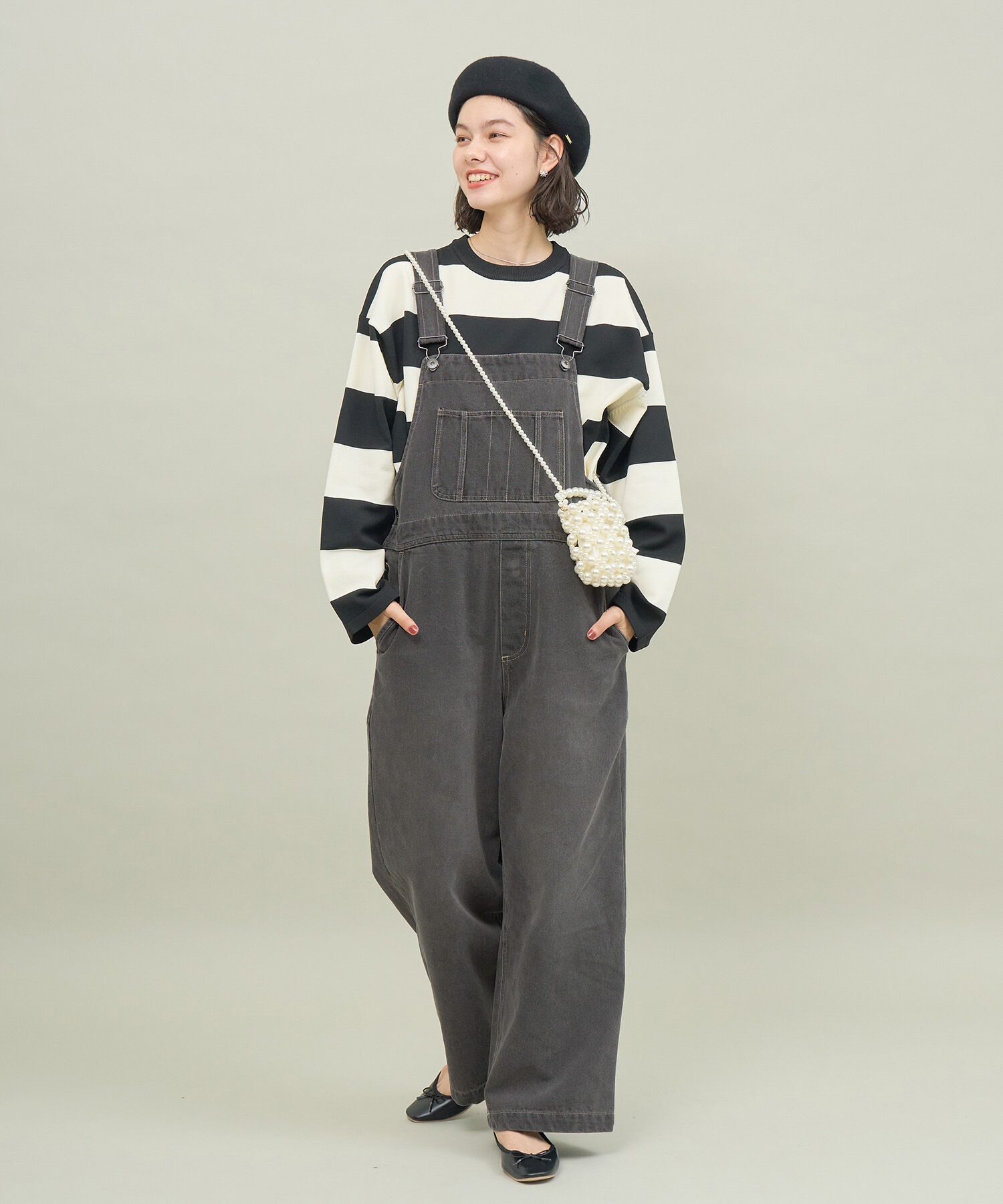 ROPE' PICNIC R「デニムオーバーオール」|オールインワン|