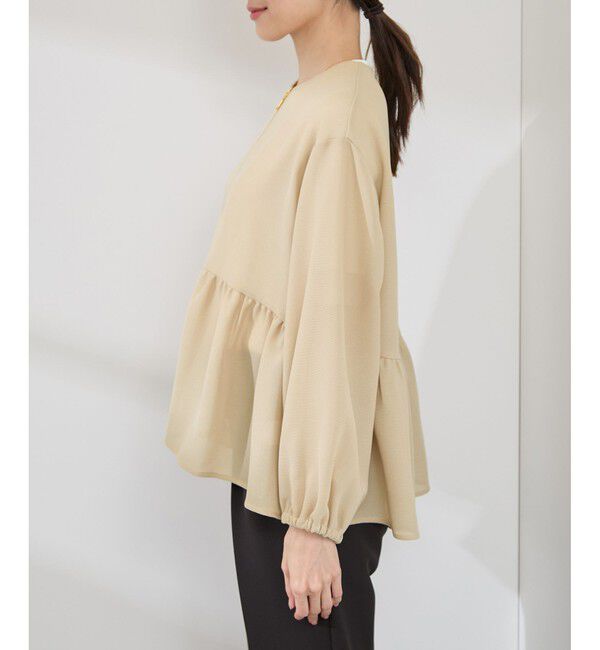 Rope&rsquo;Picnic「メッシュペプラムブルゾン」|ブルゾン・スタジャン|