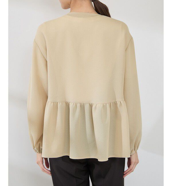 Rope&rsquo;Picnic「メッシュペプラムブルゾン」|ブルゾン・スタジャン|