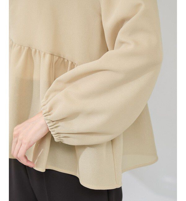 Rope&rsquo;Picnic「メッシュペプラムブルゾン」|ブルゾン・スタジャン|