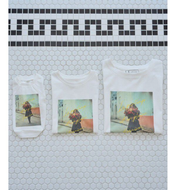 ROPE PICNIC PASSAGE「【DOG】RENUフォト&ロゴTシャツ/リンクコーデ」|その他|