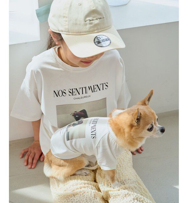 ROPE PICNIC PASSAGE「【DOG】RENUフォト&ロゴTシャツ/リンクコーデ」|その他|