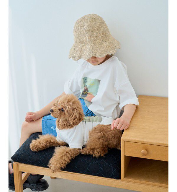 ROPE PICNIC PASSAGE「【DOG】RENUフォト&ロゴTシャツ/リンクコーデ」|その他|