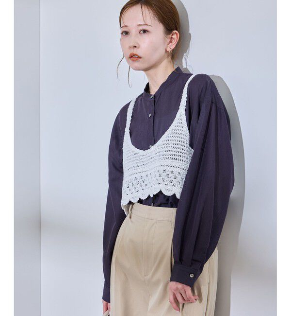 Rope&rsquo;Picnic「クロシェビスチェ/リンクコーデ」|ベスト・ジレ|