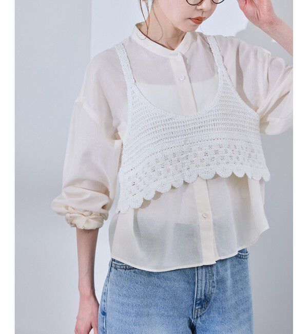 Rope&rsquo;Picnic「クロシェビスチェ/リンクコーデ」|ベスト・ジレ|