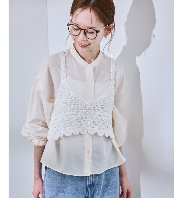 Rope&rsquo;Picnic「クロシェビスチェ/リンクコーデ」|ベスト・ジレ|