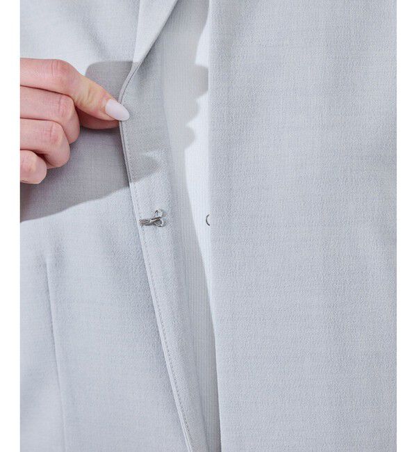 Rope&rsquo;Picnic「【UV対応】【リネンライク・シリーズ】ペプラムジレベスト/通勤・セットアップ対応」|ベスト・ジレ|