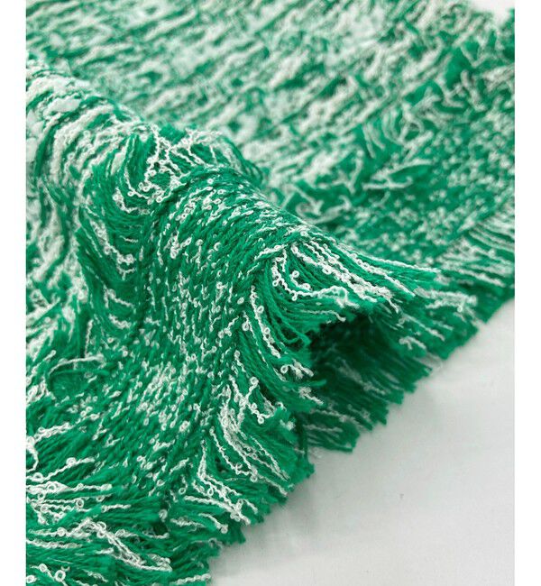 Rope&rsquo;Picnic「【サマー・ツイード】ハーフスリーブカーディガン」|カーディガン|