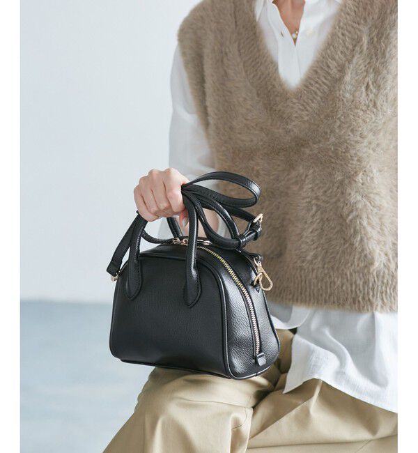 ROPE PICNIC PASSAGE「旅するボストンバッグ ソフトシンセティックレザーミニボストンバッグ」|ショルダー・メッセンジャー|