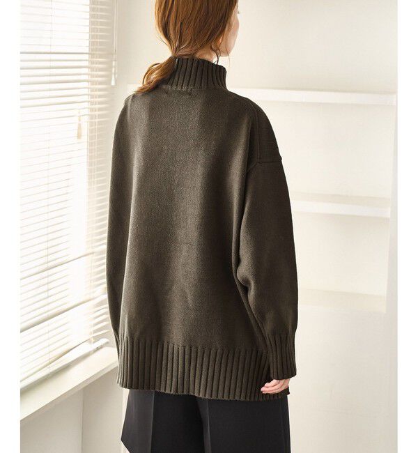 Rope&rsquo;Picnic「【WEB限定】サイドスリットニットプルオーバー/イージーケア」|ニット・セーター|