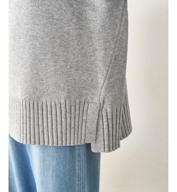 Rope&rsquo;Picnic「【WEB限定】サイドスリットニットプルオーバー/イージーケア」|ニット・セーター|