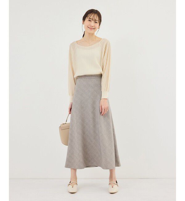 Rope&rsquo;Picnic「シャイニープリーツニット」|ニット・セーター|