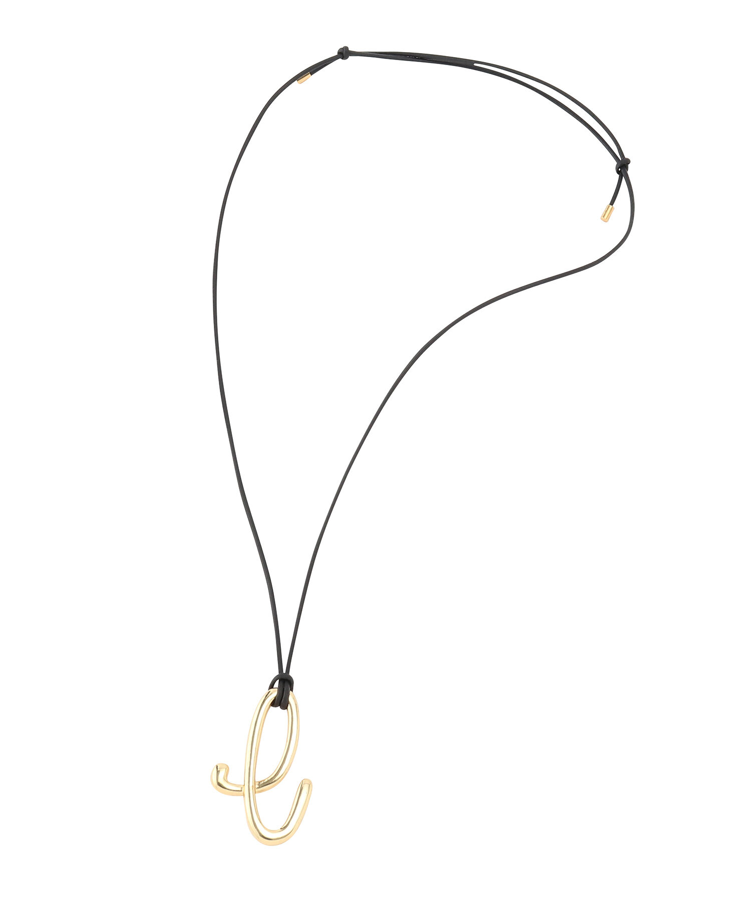 ADAM ET ROPE'「イニシャルネックレス」|ネックレス|