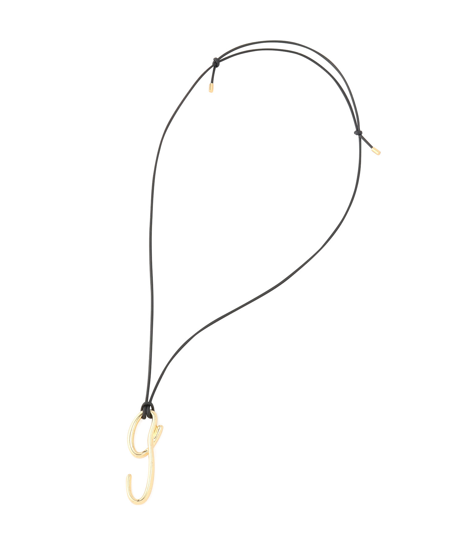 ADAM ET ROPE'「イニシャルネックレス」|ネックレス|