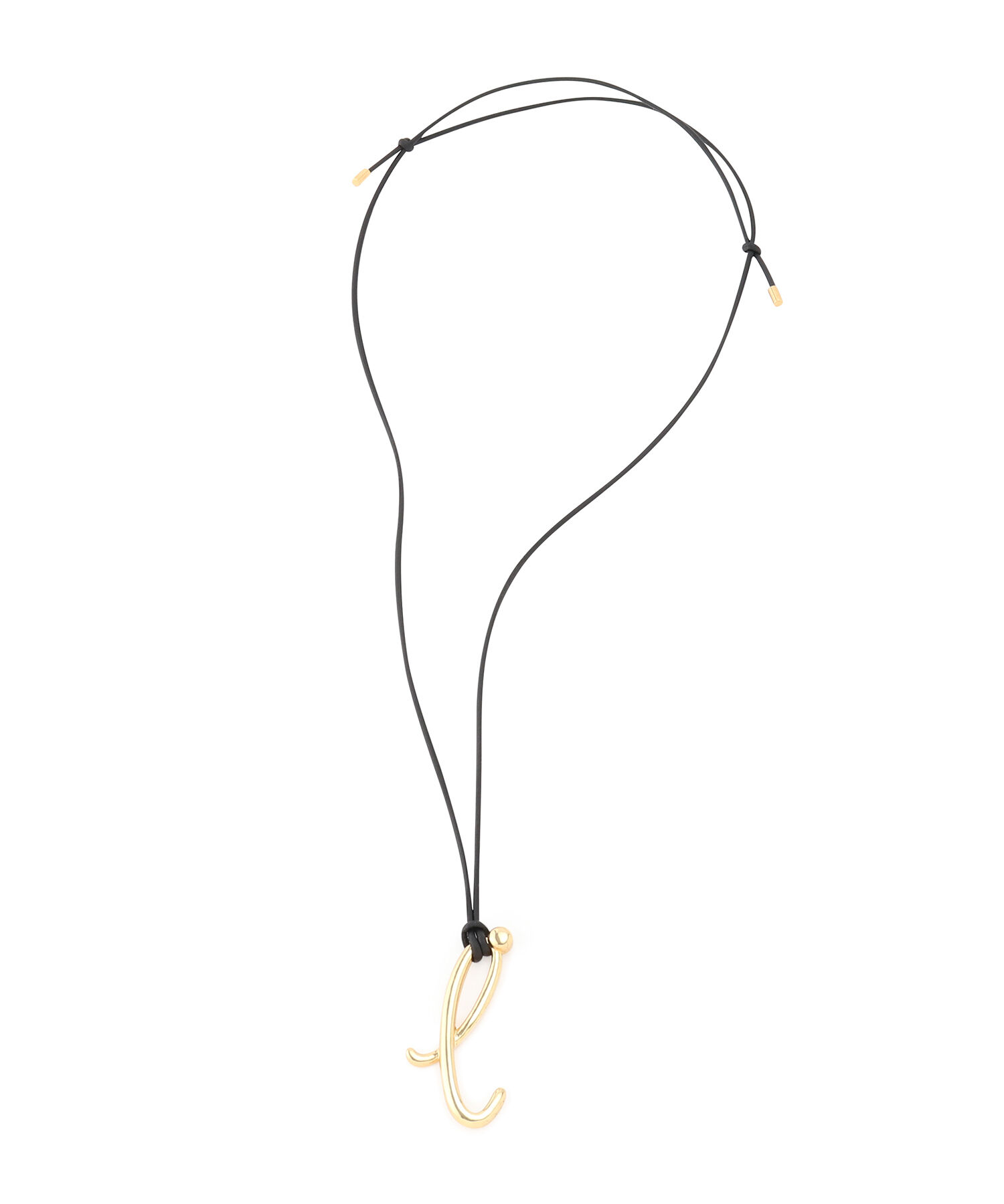 ADAM ET ROPE'「イニシャルネックレス」|ネックレス|