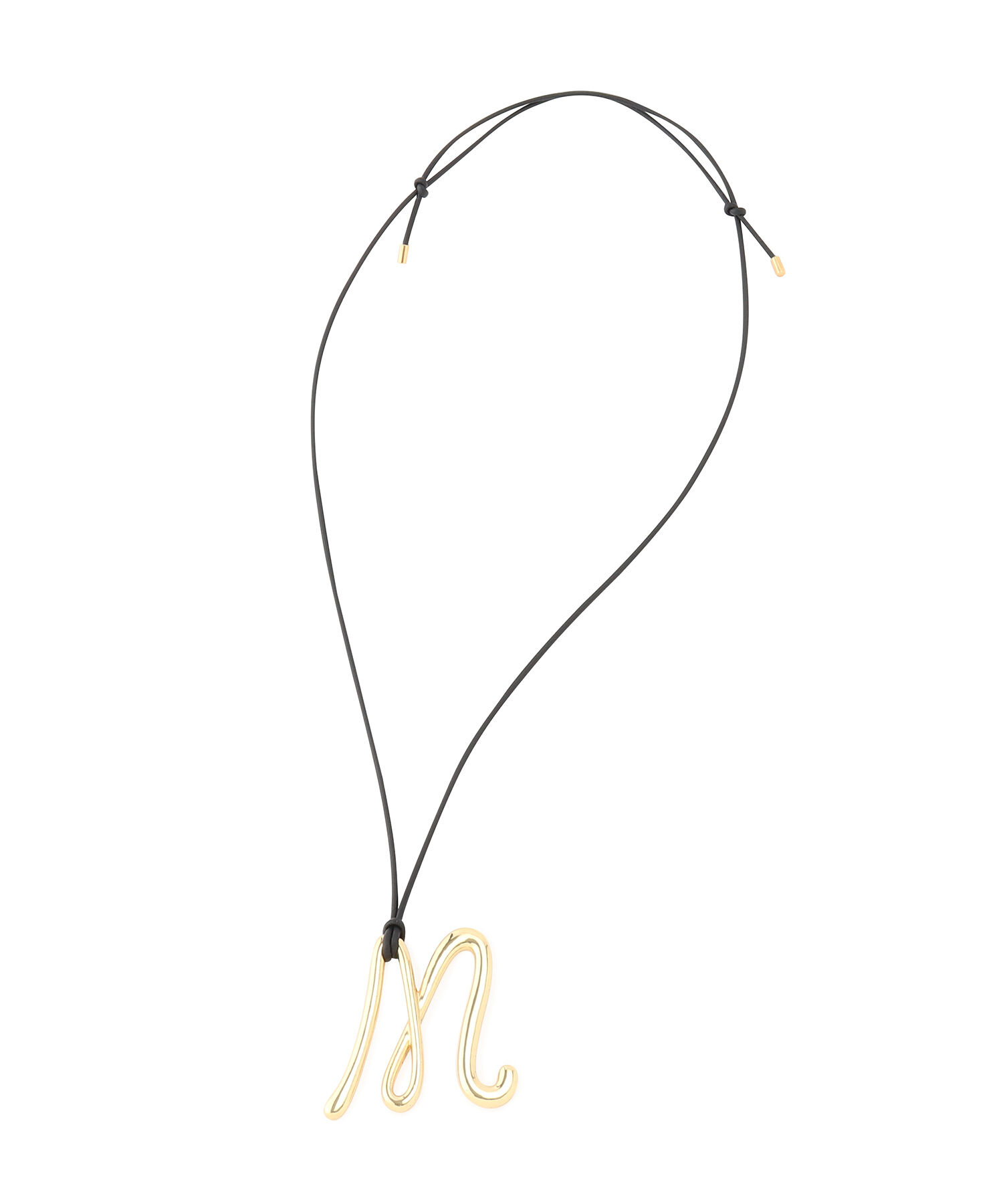 ADAM ET ROPE'「イニシャルネックレス」|ネックレス|