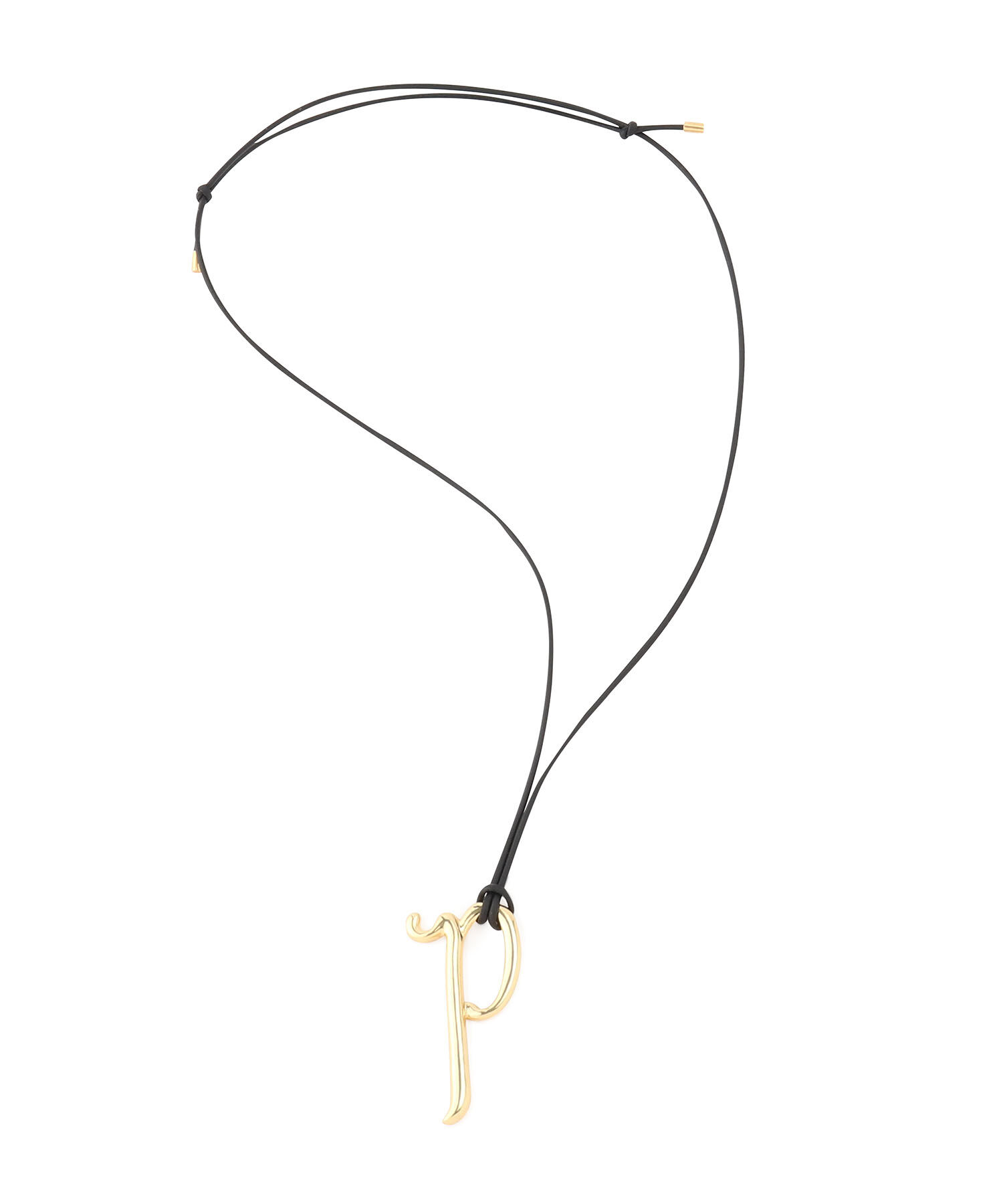 ADAM ET ROPE'「イニシャルネックレス」|ネックレス|