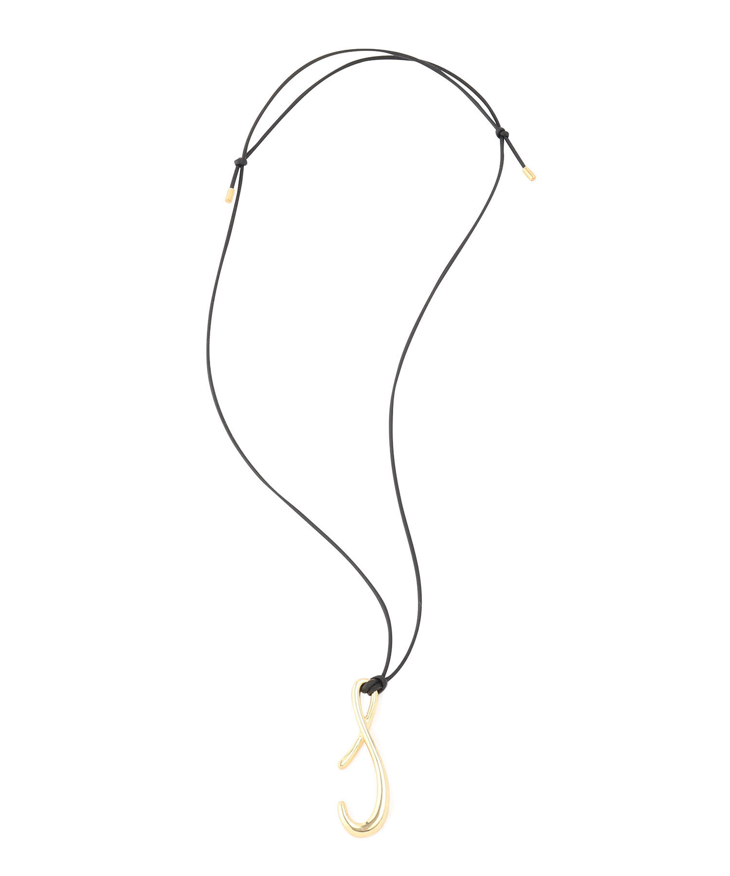 ADAM ET ROPE'「イニシャルネックレス」|ネックレス|