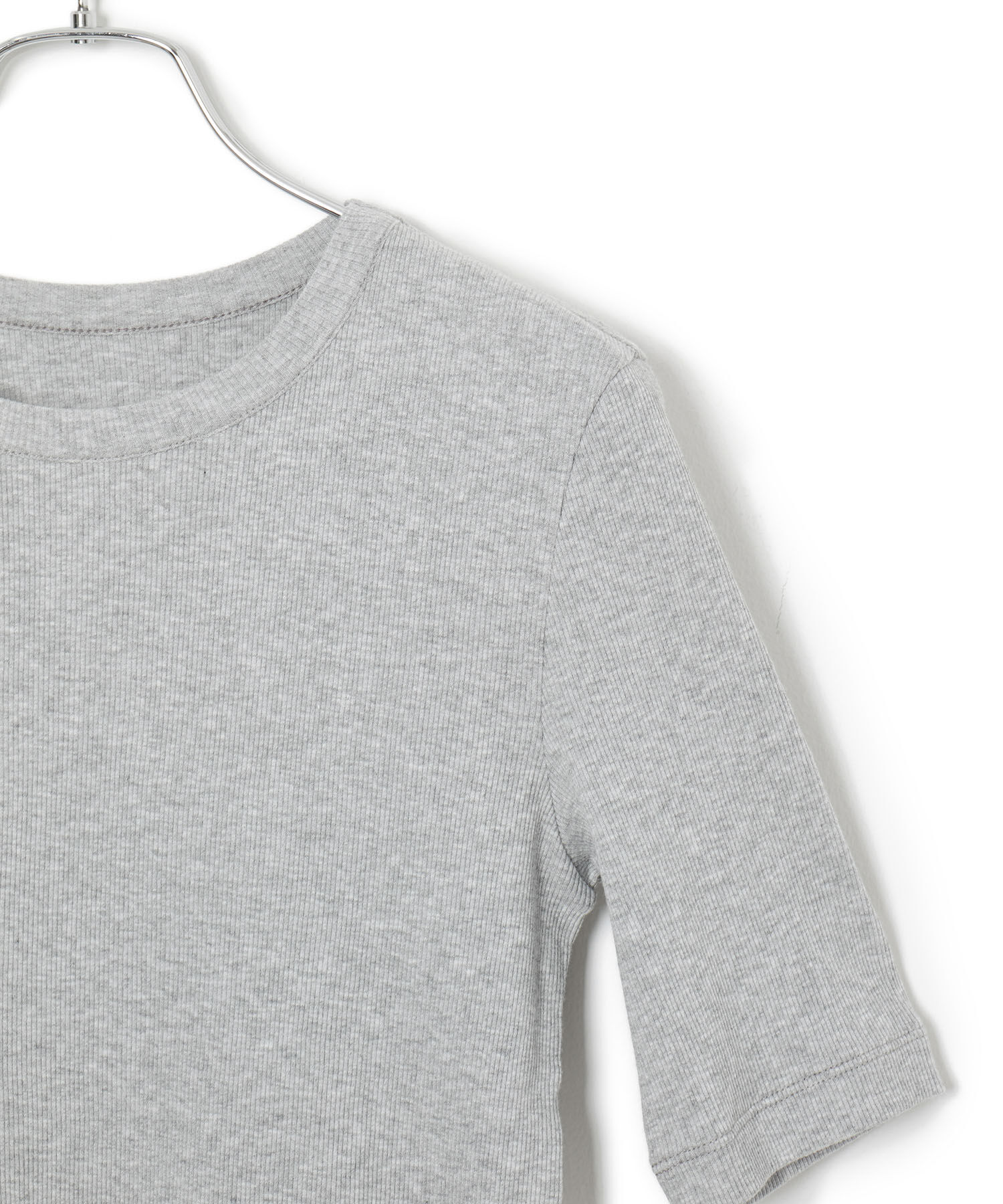 ADAM ET ROPE'「【サステナブル】チュールフリルTEE」|Tシャツ・カットソー|