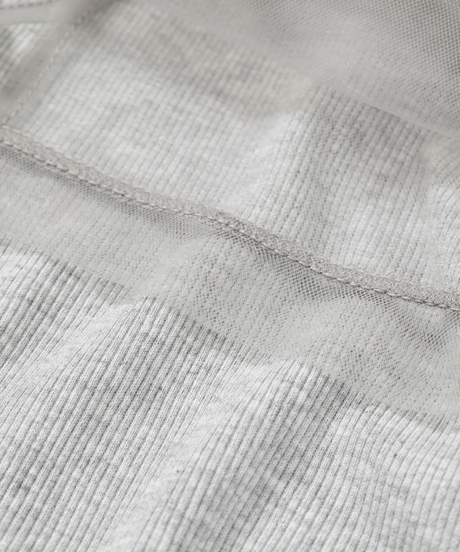 ADAM ET ROPE'「【サステナブル】チュールフリルTEE」|Tシャツ・カットソー|