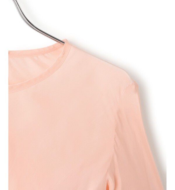 ADAM ET ROPE'「【EMOELLE】ウォッシャブルキュプラブラウス」|シャツ・ブラウス|