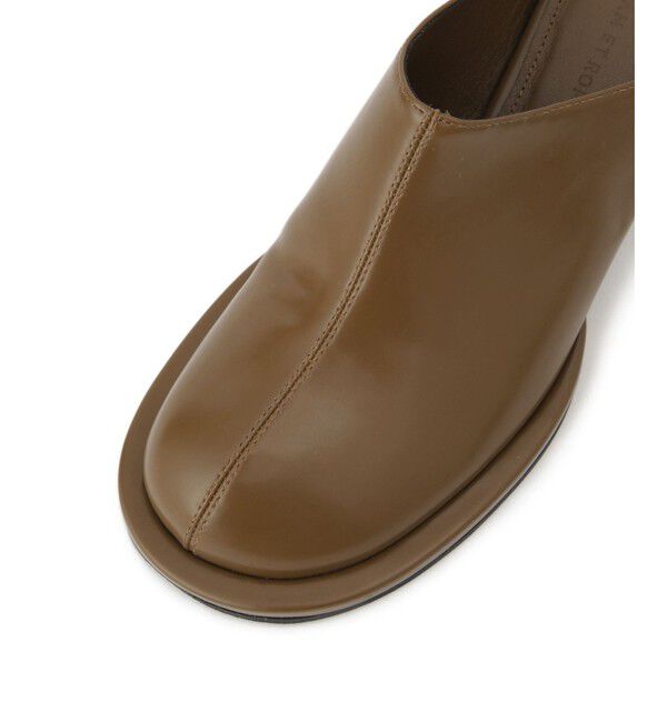 ADAM ET ROPE'「ラウンドミュール」|サンダル|